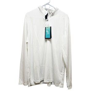 Haimont Mens UPF 50+ UV-Block Long Sleeve Shirt Size XL White